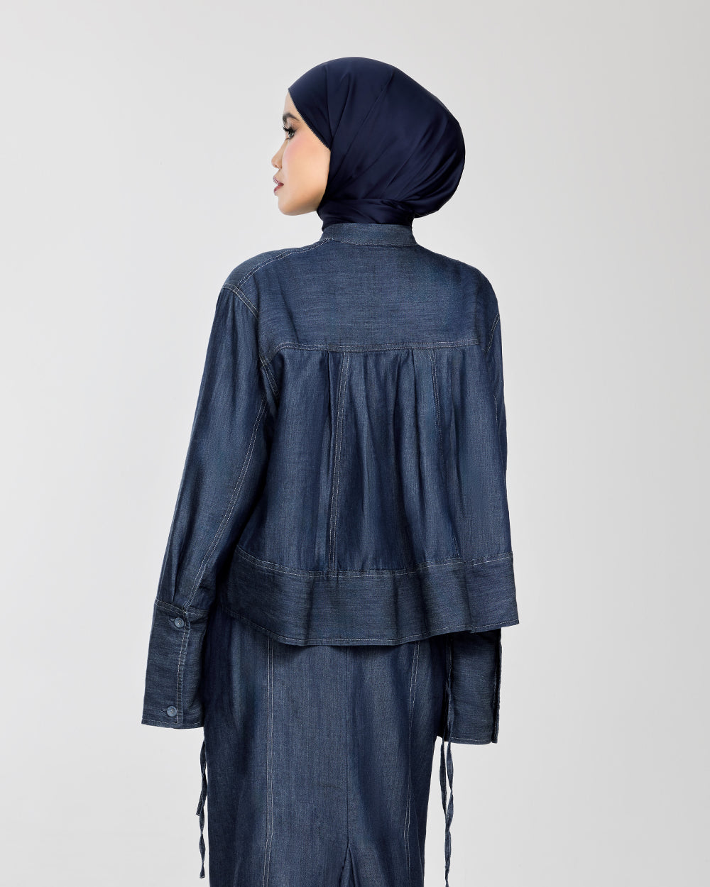 Lane Denim Overlayer in Dark