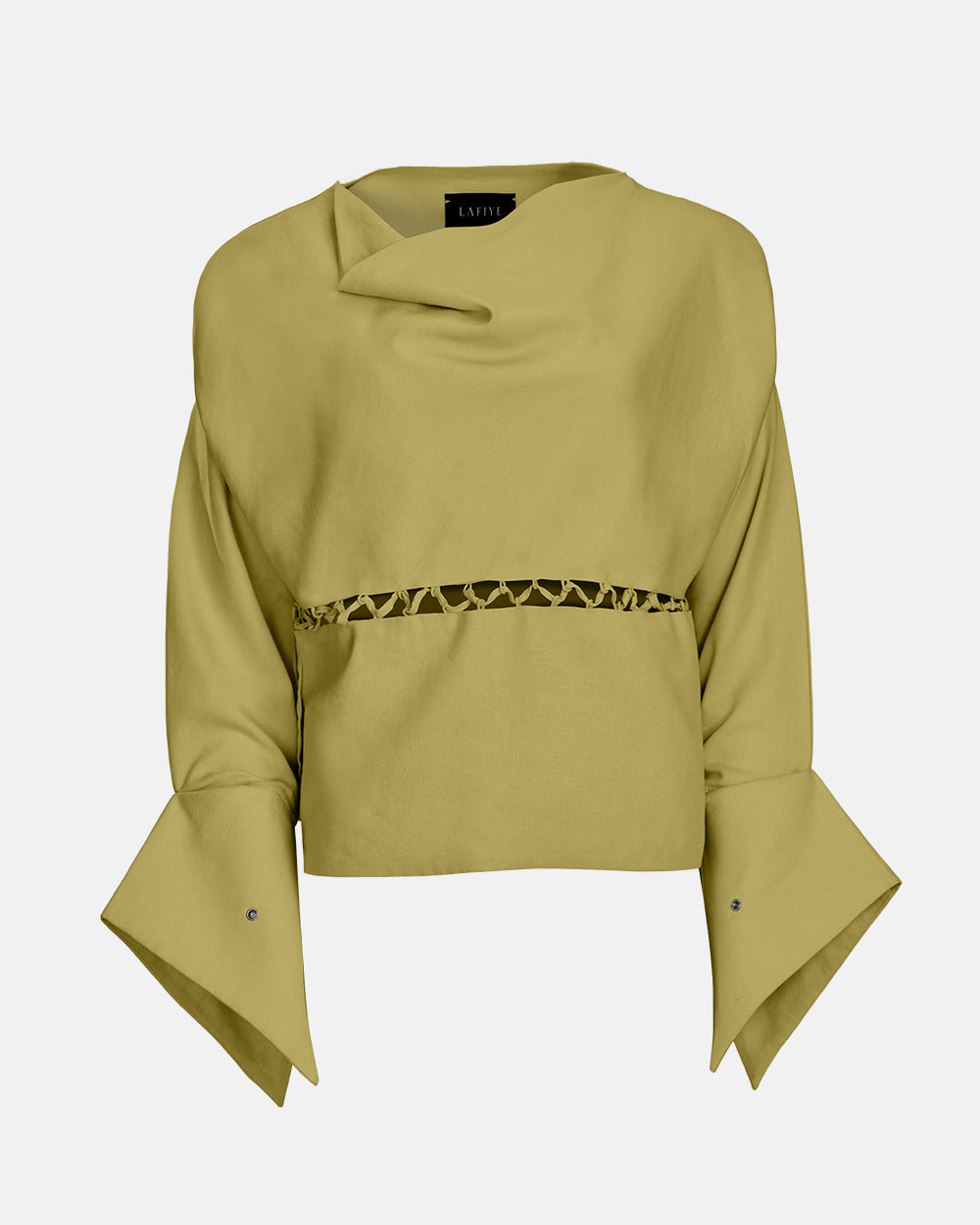 Lane Linen Detachable Top in Green