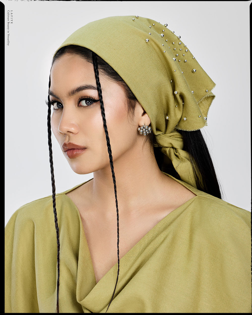 Lane Linen Twilly in Green