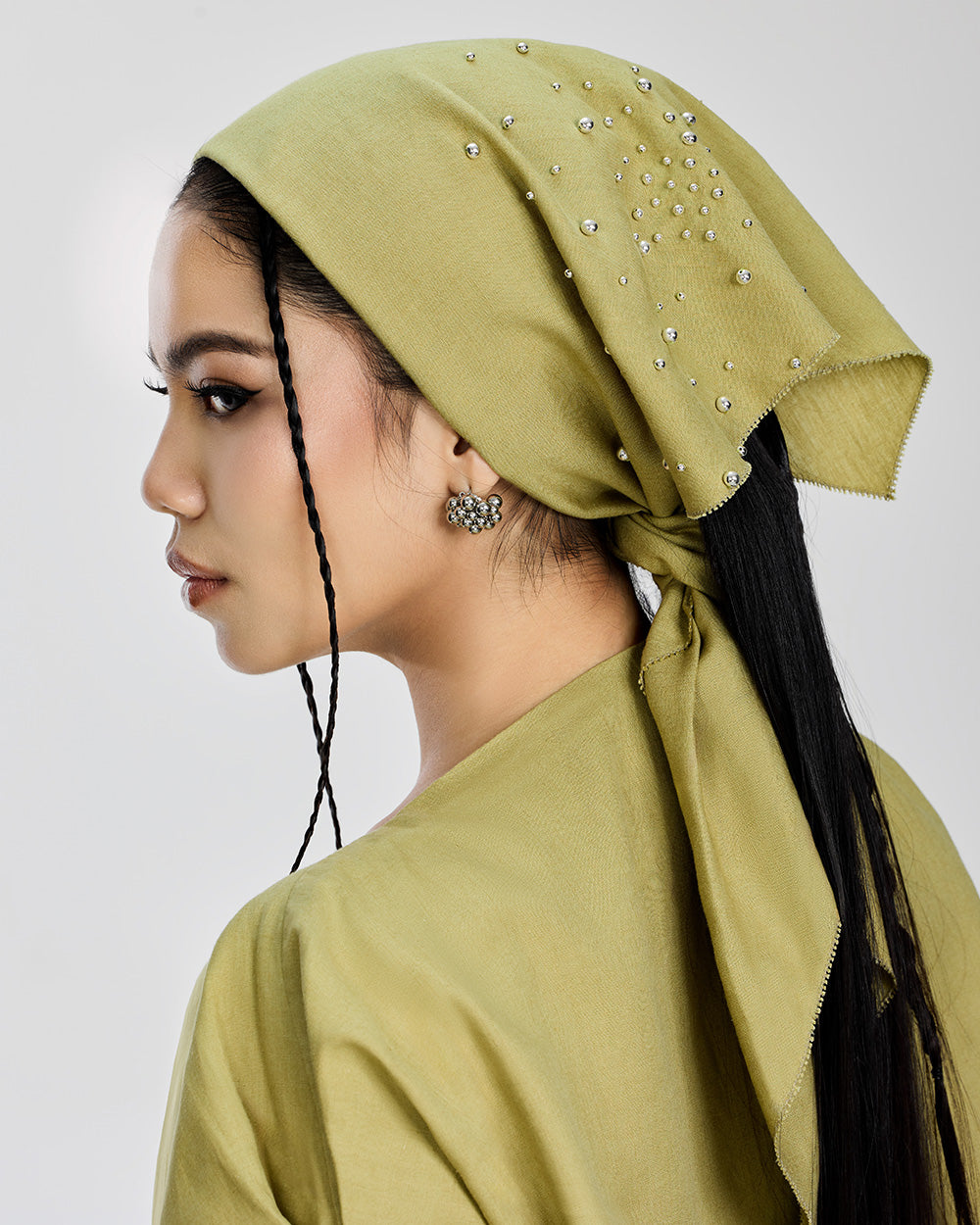 Lane Linen Twilly in Green